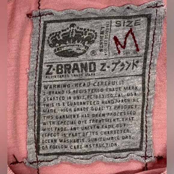 Z-Brand Mermaid Bikini Contest Short single stitch t-shirt Los Angeles VTG Sz M - Picture 6 of 8